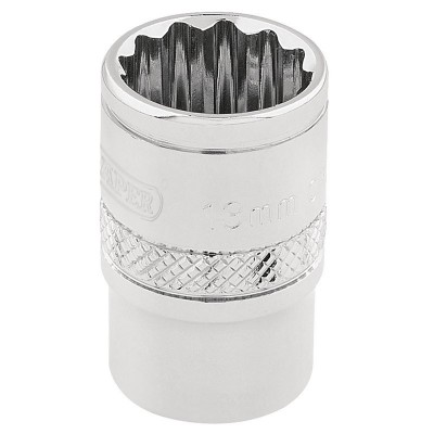 DRAPER 3/8\" Square Drive Hi-Torq® 12 Point Socket (13mm)