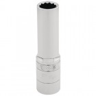 DRAPER 3/8\" Square Drive Hi-Torq® 12 Point Deep Socket (10mm)