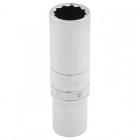 DRAPER 3/8\" Square Drive Hi-Torq® 12 Point Deep Socket (12mm)