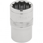 DRAPER 1/2\" Square Drive Hi-Torq® 12 Point Socket (17mm)