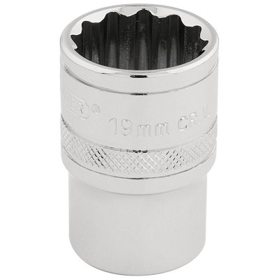 DRAPER 1/2\" Square Drive Hi-Torq® 12 Point Socket (19mm)