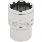 DRAPER 1/2\" Square Drive Hi-Torq® 12 Point Socket (21mm)