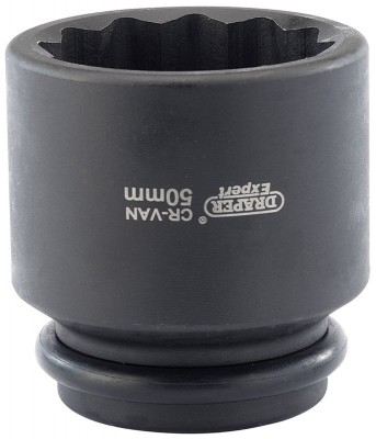 DRAPER Expert 50mm 3/4\" Sq. Dr. Hub Nut Impact Socket