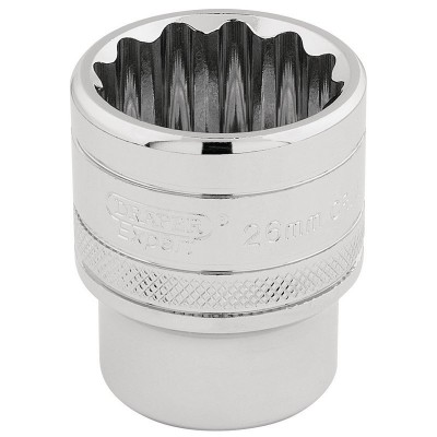 DRAPER 1/2\" Square Drive Hi-Torq® 12 Point Socket (26mm)