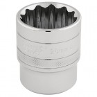 DRAPER 1/2\" Square Drive Hi-Torq® 12 Point Socket (28mm)