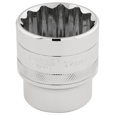 DRAPER 1/2\" Square Drive Hi-Torq® 12 Point Socket (32mm)