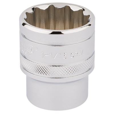 DRAPER 1/2\" Square Drive Hi-Torq® 12 Point Socket (1.1/16\")