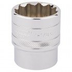 DRAPER 1/2\" Square Drive Hi-Torq® 12 Point Socket (1.1/8\")