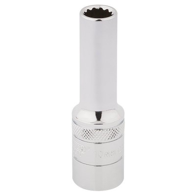 DRAPER 1/2\" Square Drive Hi-Torq® 12 Point Deep Socket (10mm)