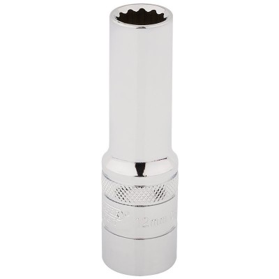 DRAPER 1/2\" Square Drive Hi-Torq® 12 Point Deep Socket (12mm)