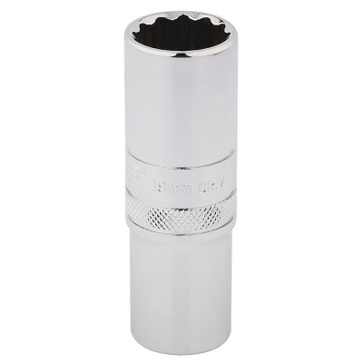 DRAPER 1/2\" Square Drive Hi-Torq® 12 Point Deep Socket (19mm)