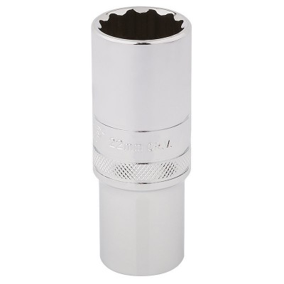 DRAPER 1/2\" Square Drive Hi-Torq® 12 Point Deep Socket (22mm)