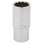 DRAPER 1/2\" Square Drive Hi-Torq® 12 Point Deep Socket (26mm)