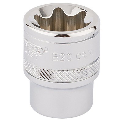 DRAPER 3/8\" Square Drive Tx-Star Socket (E20)