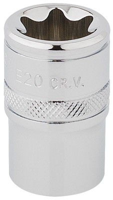 DRAPER 1/2\" Square Drive Tx-Star Socket (E20)