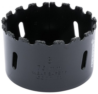 DRAPER Expert 76mm Tungsten Carbide Grit Hole Saw