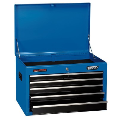 Tool Chest, 5 Drawer, 26\", 660 x 445 x 430mm, Blue