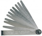 DRAPER 10 Blade Metric Feeler Gauge Set