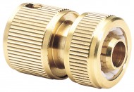 DRAPER Expert Brass 1/2\" Garden Hose Connector