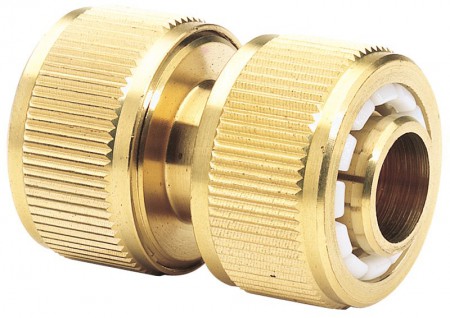 DRAPER Expert Brass 3/4\" Hose Repair Connector