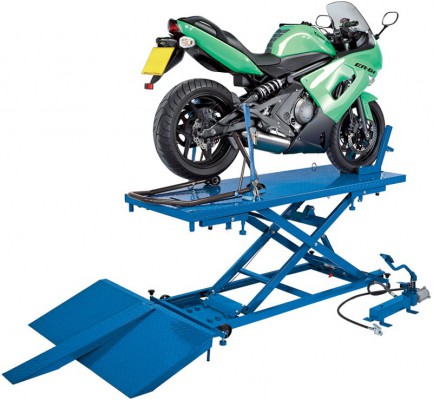 DRAPER 680KG PNEUMATIC/HYDRAULIC MOTORCYCLE/ATV.SMALL GARDEN MACHINERY LIFT