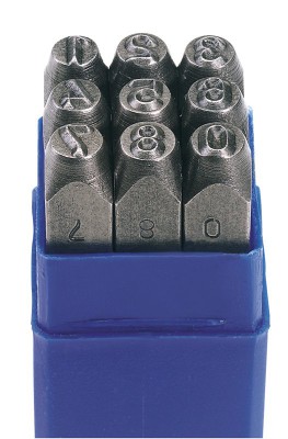 3/16\" 0 - 9 NUMBER STAMP SET