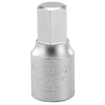 12MM HEXAGON 3/8\" SQUARE DRIVE DRAIN PLUG KEY