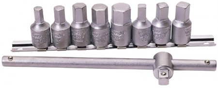 10 PIECE 3/8\" SQUARE DRIVE DRAIN PLUG KEY SET