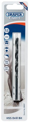 DRAPER Expert 8.0mm HSS Drill