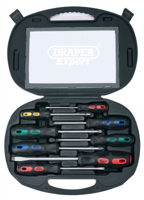 DRAPER EXPERT 8 PIECE SCREWDRIVER SET IN CASE