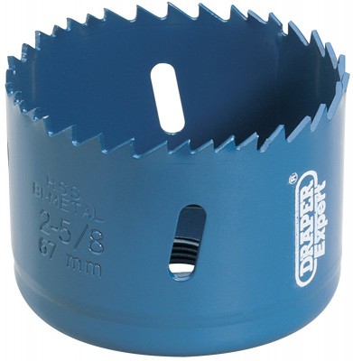 DRAPER EXPERT 67MM HSS BI METAL HOLESAW BLADE