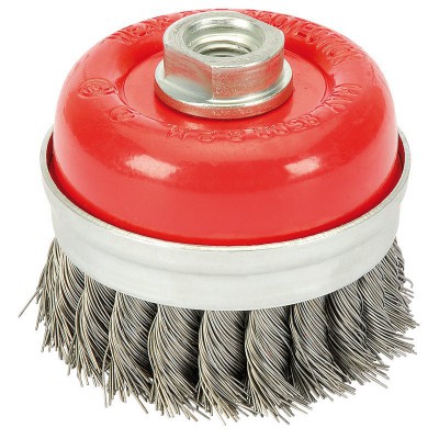 80MM x M14 TWIST KNOT WIRE CUP BRUSH