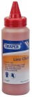 DRAPER 115G Plastic Bottle of Red Chalk for Chalk Line