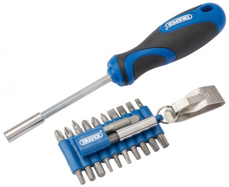 DRAPER 23 piece Screwdriver and Bit Set