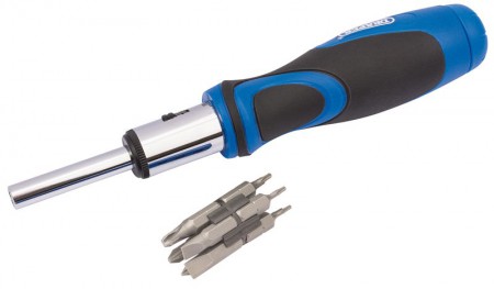 DRAPER 13 piece Ratchet Screwdriver and Bit Set