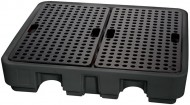 FOUR DRUM SPILL CONTAINMENT PALLET