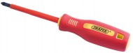 DRAPER No: 2 x 100mm Fully Insulated Soft Grip Cross Slot Screwdriver. (display packed)