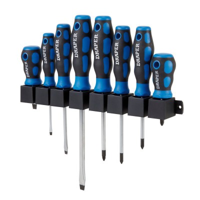 8 PIECE SOFT GRIP SCREWDRIVER SET