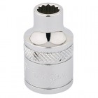 DRAPER 3/8\" Square Drive Hi-Torq® 12 Point Socket (1/4\")