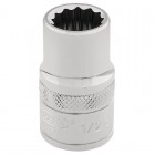 DRAPER 3/8\" Square Drive Hi-Torq® 12 Point Socket (1/2\")