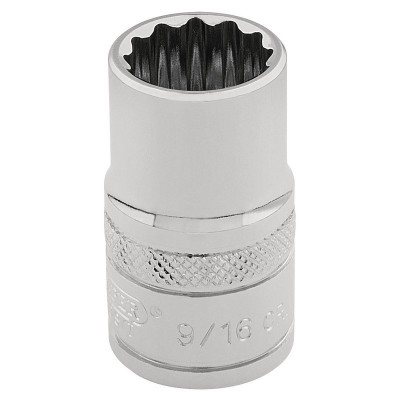 DRAPER 3/8\" Square Drive Hi-Torq® 12 Point Socket (9/16\")