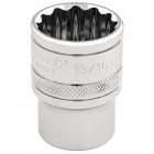 DRAPER 3/8\" Square Drive Hi-Torq® 12 Point Socket (13/16\")