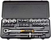 25 Piece 1/2\" Square Drive Elora Metric Socket Set