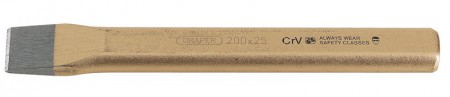 DRAPER EXPERT 25MM X 200MM FLAT COLD CHISEL