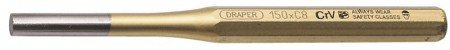 DRAPER EXPERT 8MM X 150MM OCTAGONAL PARALLEL PIN PUNCH