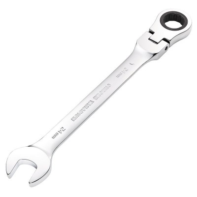 DRAPER 24mm Draper Hi-Torq® Metric Flexible Head Ratcheting Combination Spanner