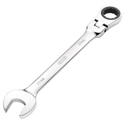 DRAPER 30mm Draper Hi-Torq® Metric Flexible Head Ratcheting Combination Spanner