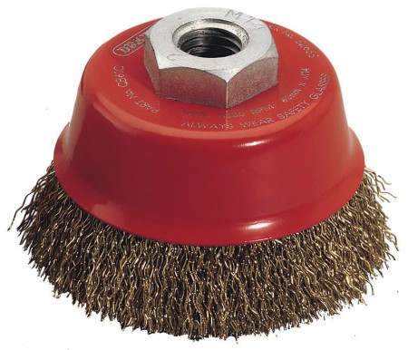 DRAPER EXPERT 60MM X M14 CRIMPED WIRE CUP BRUSH