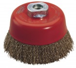 DRAPER EXPERT 100MM X M14 CRIMPED WIRE CUP BRUSH