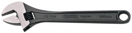 DRAPER EXPERT 250 X 33MM CAP ADJUSTABLE WRENCH WITH PHOSPHATE FINISH